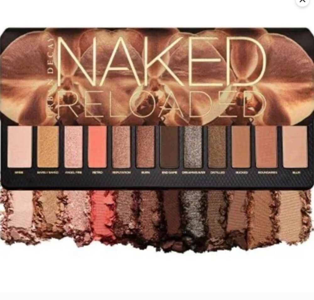 Urban Decay Naked Reloaded 12 Shade Eyeshadow Palette New in Box $50 Value